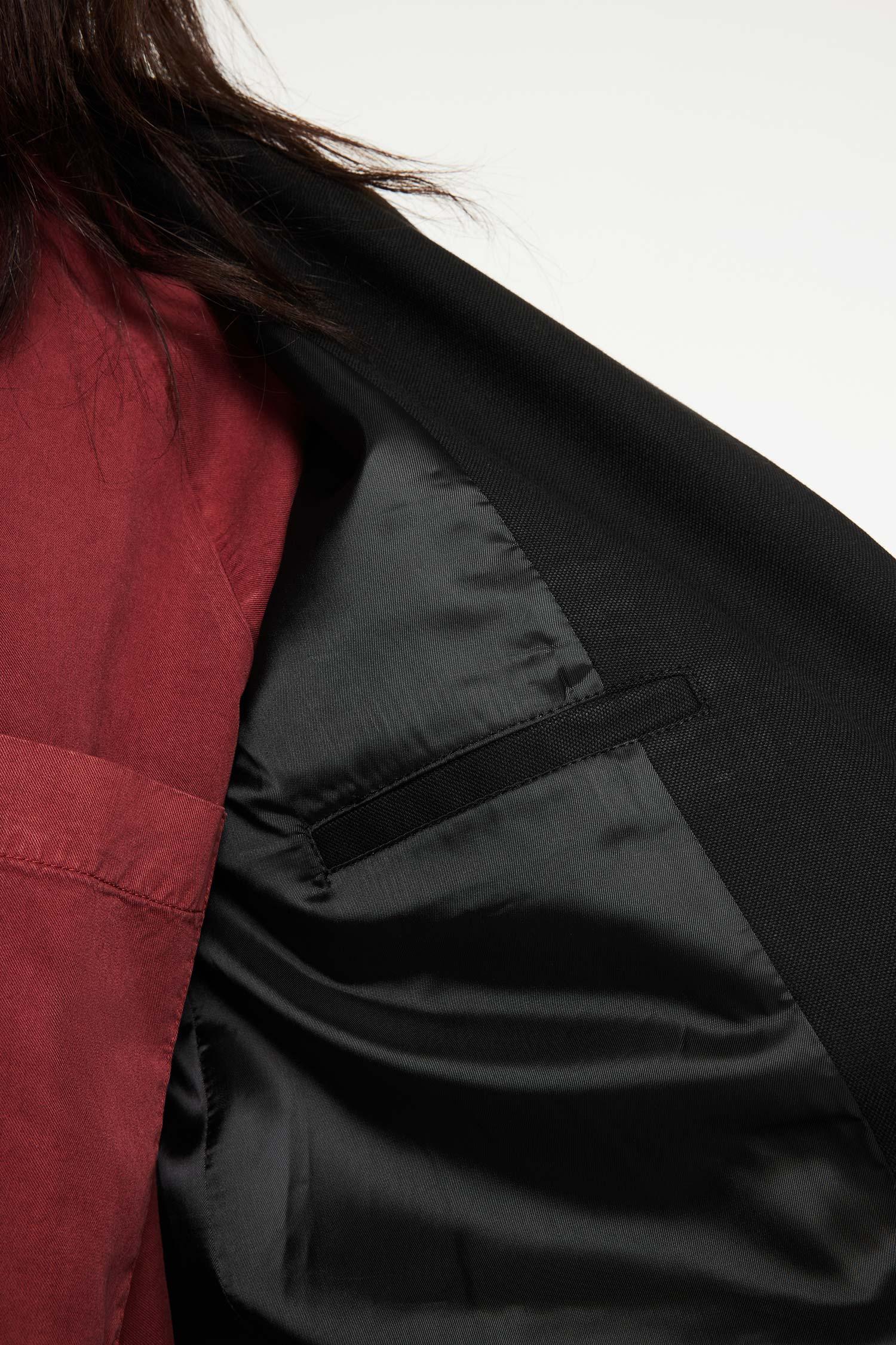 Elvine Odelia Blazer Black Dobby Structure Damen Jacke schwarz